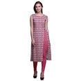 thumbnail image 1 of Bimba Kurta Imprimée Tenue d'Été Kurti pour Dames Tunique Droite Hauts Femmes, 1 of 6
