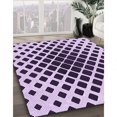 thumbnail image 3 of Ahgly Company Machine Washable Indoor Rectangle Transitional Blossom Pink Area Rugs, 5' x 7', 3 of 7