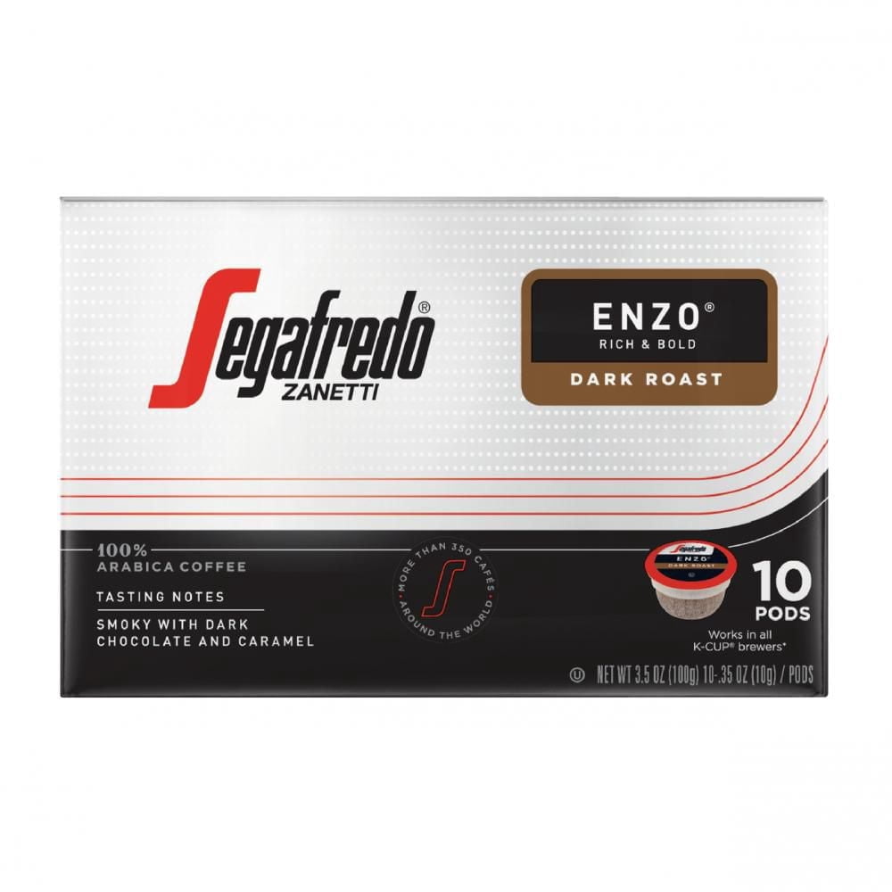 Segafredo Zanetti® Single Serve Enzo® Dark Roast 10 ct.