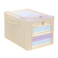 thumbnail image 1 of Clothes Stackable Storage Bins Visible Organizer Storage Containers for Comforters Bedding and Toys, 1 of 2