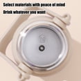 thumbnail image 4 of EGNMCR Home Decor, Room Decor 316 Stainless Steel Insulation Cup Large Capacity Double Drinking Cup Lid Insulation Cup Portable Handheld Strap Insulation Straw Cup Stainless Steel Insulated Cup, 4 of 6