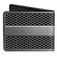 thumbnail image 3 of Buckle-Down PU Bifold Wallet - RAM Logo Grill Silvers/Black, 3 of 3