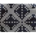 thumbnail image 4 of oneOone Georgette Viscose Fabric Check Kasuri Decor Fabric Printed BTY 42 Inch Wide, 4 of 4