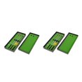 thumbnail image 1 of Ruiboury Stylish for Golf Pen Set Desktop Game with Putting Green and Flag Ballpoint Pens Yellow 2Set, 1 of 6