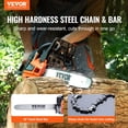 thumbnail image 2 of VEVOR 52CC 18" Gasoline Chainsaw Gas Powered Wood Cutting Engine Gas Chain Saw, 2 of 9