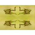 thumbnail image 1 of Ahgly Company Machine Washable Indoor Rectangle Transitional Banana Yellow Area Rugs, 5' x 8', 1 of 7