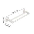 thumbnail image 3 of Double Bath Towel Bar, 304 Stainless Steel, Thicken, Wall Mount, Heavy Duty, Rustproof, Easy Installation, Multi-Scene Use, Space Saving, 3 of 7