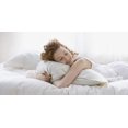 thumbnail image 2 of Alive Pixels Fitted Sheet Ivory Stripe 100 Percent Cotton 1-Pc Fitted Sheet with 14 Inch Pocket 200TC (Queen, Ivory), 2 of 5