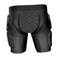 thumbnail image 4 of Quzzie Goalkeeper Protection Shorts Rugby Compression Shorts Impact Protection Padded Undershorts Ergonomic Athletic Undershorts With Eva Padding Elastic Waist Breathable Polyester suitable L, 4 of 8