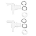 thumbnail image 1 of Beer Bucket Spigot, PP Plastic Good Sealing Barbed Outlet Food Grade 2 Set Beer Spigot Tap  For Homebrew For 3/8 Inch Hole, 1 of 8