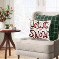 thumbnail image 4 of Taie d'Oreiller de Noël pour Canapé Coussin de Dos, 4 of 8