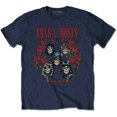 thumbnail image 1 of Guns N Roses Unisex T-Shirt Skulls Wreath, 1 of 3