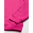 thumbnail image 2 of Hanes Girls ComfortSoft EcoSmart Crewneck Sweatshirt, XS, Amaranth, 2 of 5