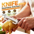 thumbnail image 3 of Multi-Functional Vegetable Peeler for Kitchen, Multi Functional Peelers with Wooden Handle and Bottle, Ultra-Sharp Stainless Steel Blade & Ergonomic Wood Handle for Fruit Veggie Pumpkin, 3 of 6