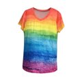 thumbnail image 4 of PVCS T-shirt à Manches Courtes en V à Manches Courtes pour Femme, 4 of 6