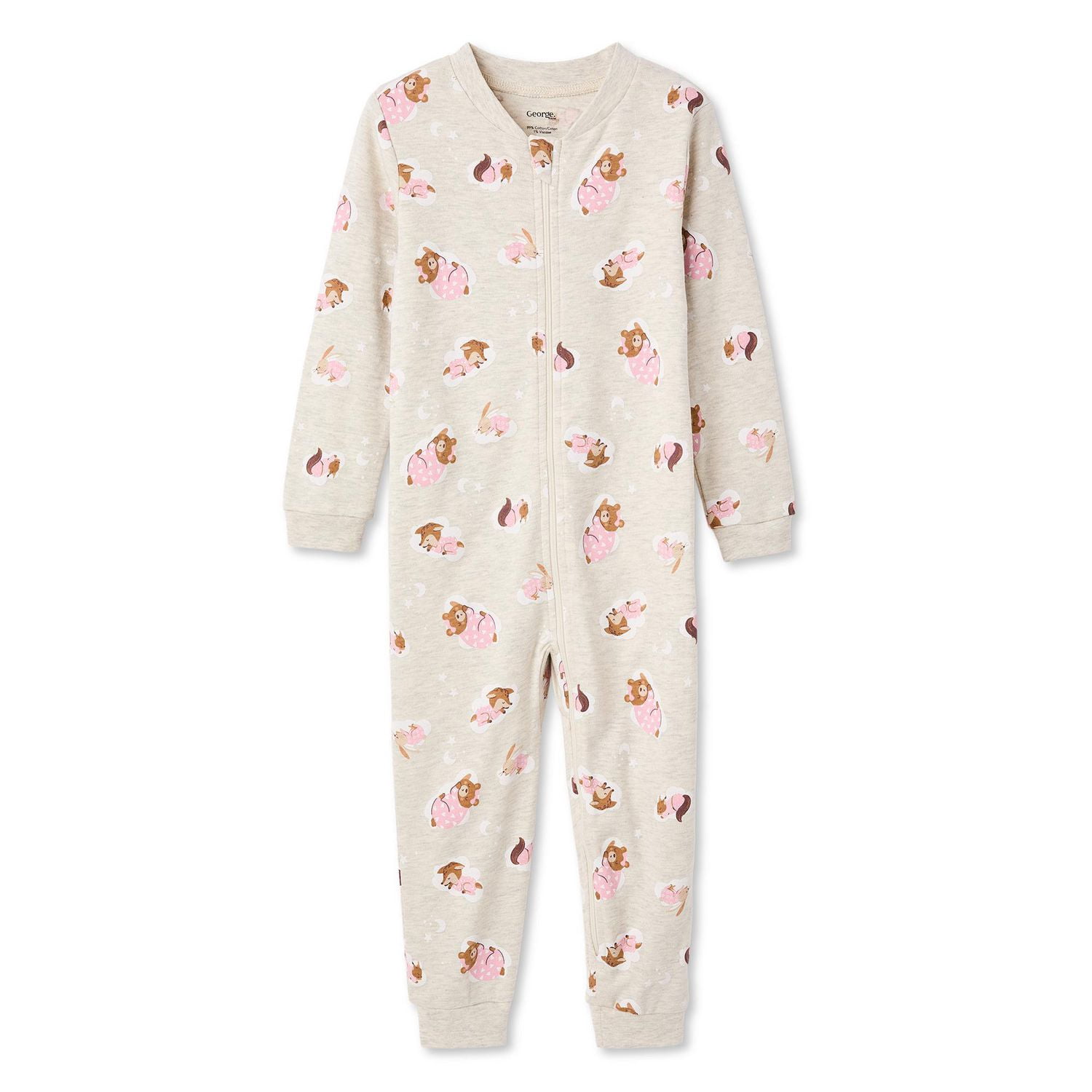 Grenouillère imprimée George pour petites filles