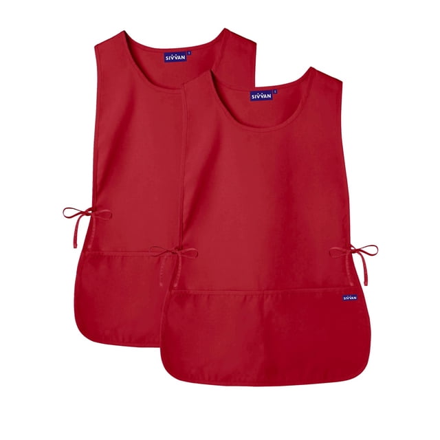 "Sivvan Tablier de Cobbler Unisexe (Lot de 2) - Liens de Taille Ajustables, 2 Poches avant Profondes"