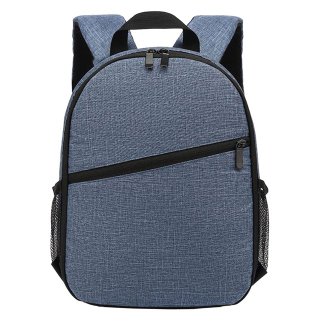 Miulika 1x Waterproof Travel Camera Bag Backpack DSLR Portable Small for Lens Pouch Blue