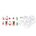 thumbnail image 2 of Christmas Led Lights, Led Christmas Lights Rich Elements Soft Light Easy Installation  For School For Home For Office, 2 of 8