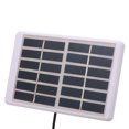 thumbnail image 2 of Solar 1.2W/6V With 5521 DC Output Cable Battery Polycrystalline Solar Panel 84*130mm For Garden/Traffic/Emergency Light Solar Pump, 2 of 7