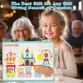 thumbnail image 3 of KINSPORY 290 Pack Drawing Set, Double-Side Trifold Art Easel, Gift for Beginners Artists Kids(Blue), 3 of 7