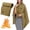 Army Green, variant on USB Heated Blanket, Portable Heated Blanket, Wearable Blanket, Heated Throw Blanket, Zipper Blanket, Travel Blanket, Home Blanket, Office Blanket, Soft Heated Blanket