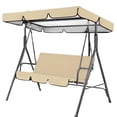 thumbnail image 1 of MesaSe Ruffles Top Rain Cover Waterproof Hammock Sun Shade Outdoor Swing Top Cover, 1 of 10