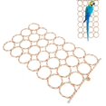 thumbnail image 4 of Bird Hammock Swing Toy, Safe Bird Climbing Net, Hammock For Birds, 4 of 8