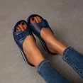 thumbnail image 4 of CAROOTU Soft Footbed Orthopedic Arch-Support Sandals Women's Platform Wedge Shoes Breathable, 4 of 7