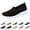 Black, variant on longantii Orthopedic Dress Shoes for Women Arch Support Non Slip Slip on Golf Shoes Breathable Mesh Stretch House Shoes Soft 2026 Orthopedic Shoes Saffron
