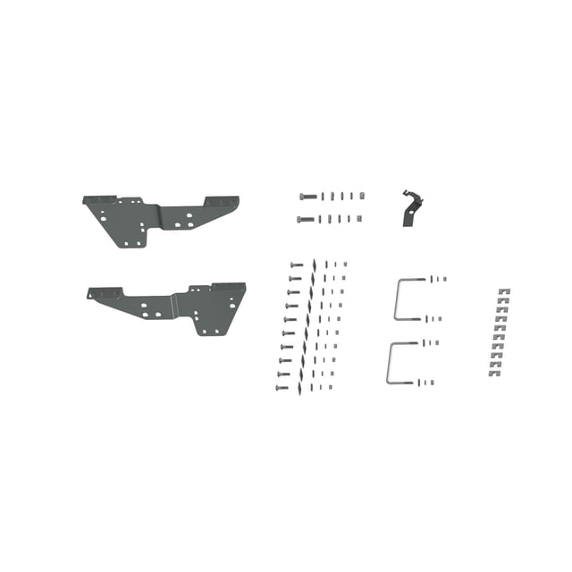 B&W Trailer Hitches Custom Fifth Wheel Mounting Brackets (RVK2500) with Rails