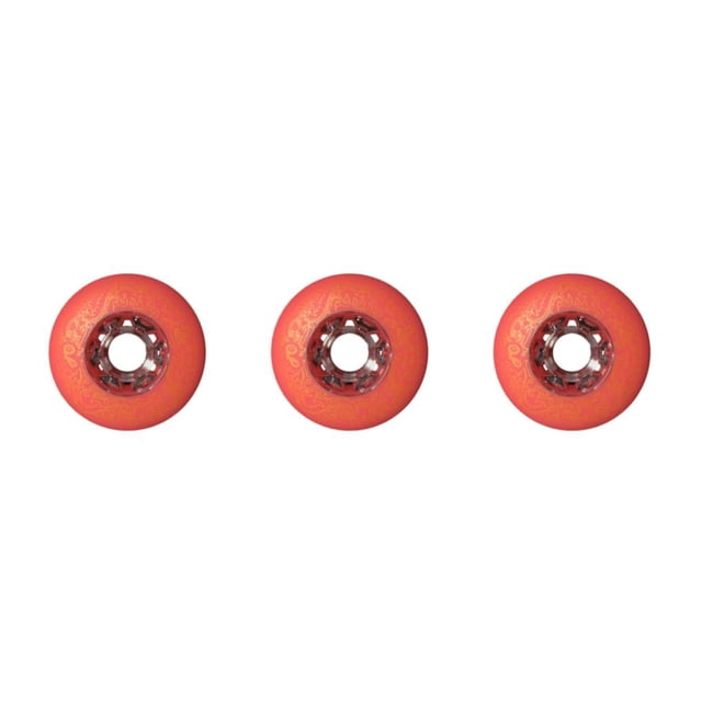 Youkk 2 Pcs Prise Silencieuse Support Amélioré et Élargi - Roue de Patin à Roues Alignées pour Professionnel Rouge 72mm 3Ensemble