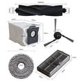 thumbnail image 2 of Replacement Main Side Brush Filter Mop Cloth Dust Bag for Mova P10 Pro for Ultra B, 2 of 5