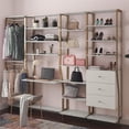 thumbnail image 3 of CosmoLiving Gwyneth Closet - 3 Tiroirs, Marbre Blanc, 3 of 9
