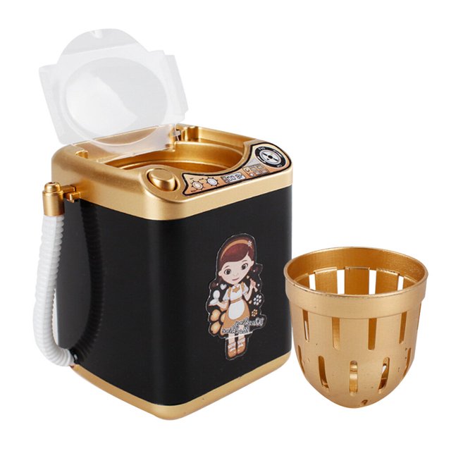 maytalsory Mini Machine à Laver Multifonction pour Enfants, Jouet Éponge de Beauté, Brosses, Laveuse, Jouets de Jeu Simulé