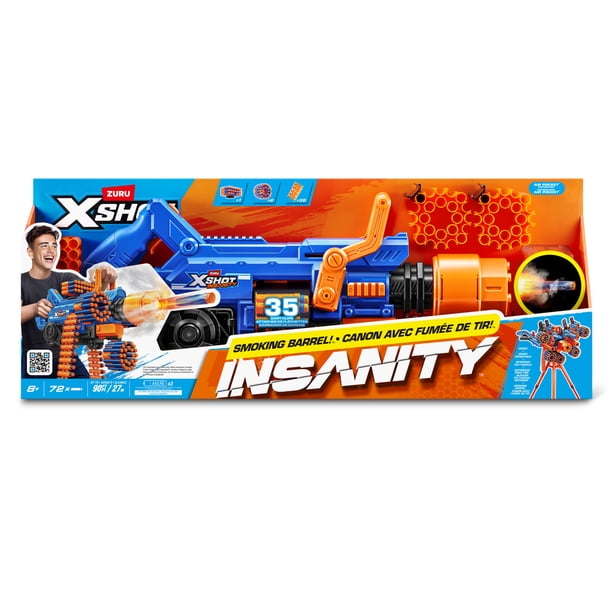 XSHOT Insanity Smoking Barrel Blaster by ZURU Motorized Outdoor