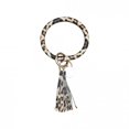 thumbnail image 4 of Tendance Mode Bracelet en Cuir Simple Grand avec Pompons Porte-Clés Bijoux, 4 of 9