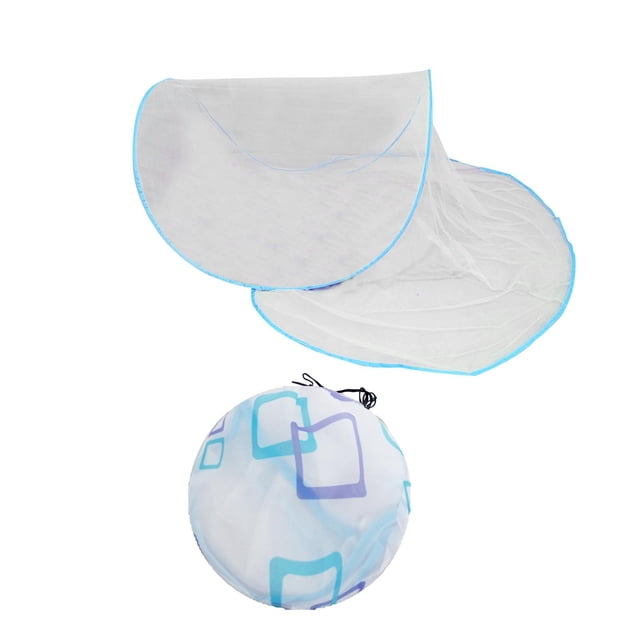 yuksok Folded Bedding Net Tent Rest Mini Sleeping Net Cover for Camping Hiking Patio Blue