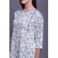 thumbnail image 3 of Bimba Robes Longues Droites pour Femmes Imprimées Manches 3/4 Vêtements Indiens, 3 of 6