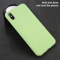 thumbnail image 3 of Étui de Téléphone Portable en TPU Antichoc Protection Élastique de Remplacement pour iPhone, Vert, 3 of 7