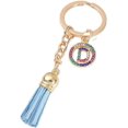 thumbnail image 1 of 26 Letters A-Z Decorative Alphabet Initial Charm Keychain for Women Girls Men Teenager Gift, 1 of 2