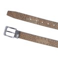 thumbnail image 3 of CTM® Ceinture à Boucle à Pince Réversible en Cuir Mat à Imprimé Croco, 3 of 4