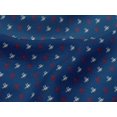 thumbnail image 4 of oneOone Viscose Jersey Fabric Hash Sign Kasuri Print Fabric By Yard 60 Inch Wide, 4 of 5