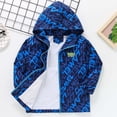 thumbnail image 2 of Boys' Lightweight Windbreaker Jacket For Spring & Autumn Breathable Outdoor Coat With Zipper Pockets Boys Running Jacket Big Kids Windbreaker Kids Jackets for Boys Kids Winter Coat Boy Size 8 Boy, 2 of 4