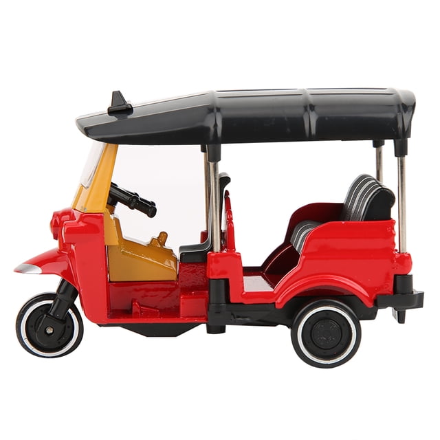 Alloy Tricycle Car Toy, Tricycle Car Toy, Durable Professional Easy To Use For Collection Kids Red