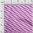 thumbnail image 2 of oneOone Velvet Fuschia Pink Fabric Abstract Stripe Sewing Craft Projects Fabric Prints By Yard 58 Inch Wide, 2 of 5