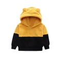 thumbnail image 1 of LSLJS Pull à Capuche pour Enfants Garçons Filles Mignon Chaud en Peluche, Chandails en Molleton pour Bébé, 1 of 9