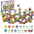 thumbnail image 4 of Grosse Économie,HWRETIE Ensemble de 224 Pcs de Jardin Varié pour Enfants, Blocs de Construction de Jardin à Assembler, Bricolage, Arrangement Floral Intellectuel, Jouets d'Assemblage et de Construction, 4 of 9