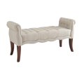 thumbnail image 1 of Louisa Natural Roll Arm Bench, 1 of 8