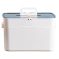 thumbnail image 2 of Empty Medicine Carrying Box Large Capacity Clear Window Box for First Aid Kit Emergency Cosmetics, 2 of 3